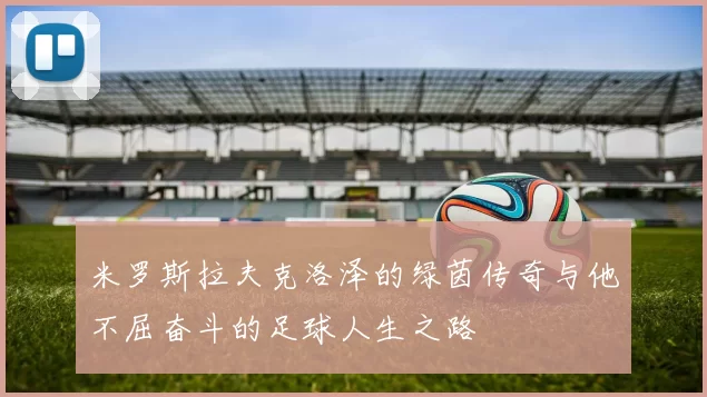米罗斯拉夫克洛泽的绿茵传奇与他不屈奋斗的足球人生之路